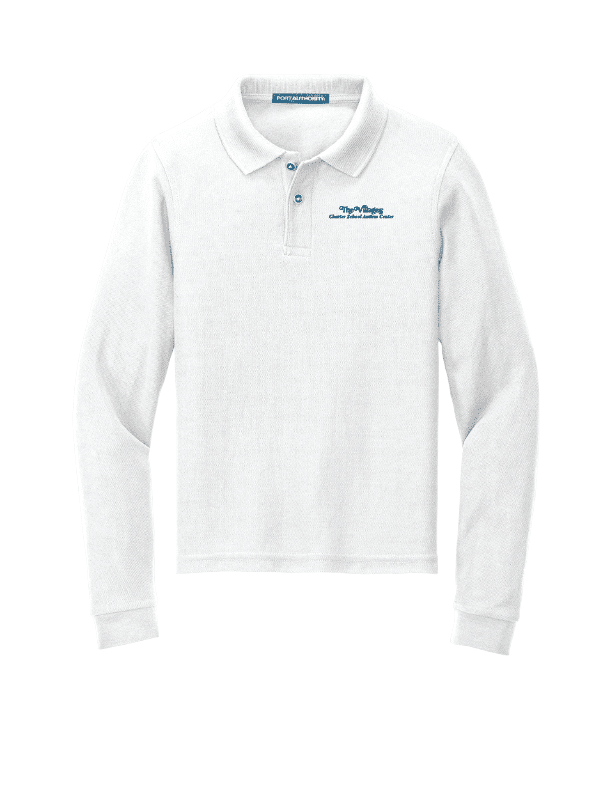 Youth Autism Center Soft Cotton Long Sleeve Polo