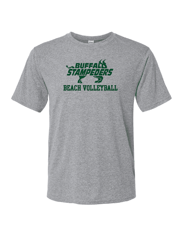 Stampeders Beach Volleyball Adult UPF Short Sleeve Tee - Image 2