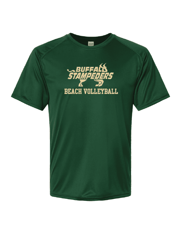 Stampeders Beach Volleyball Adult UPF Short Sleeve Tee - Image 3
