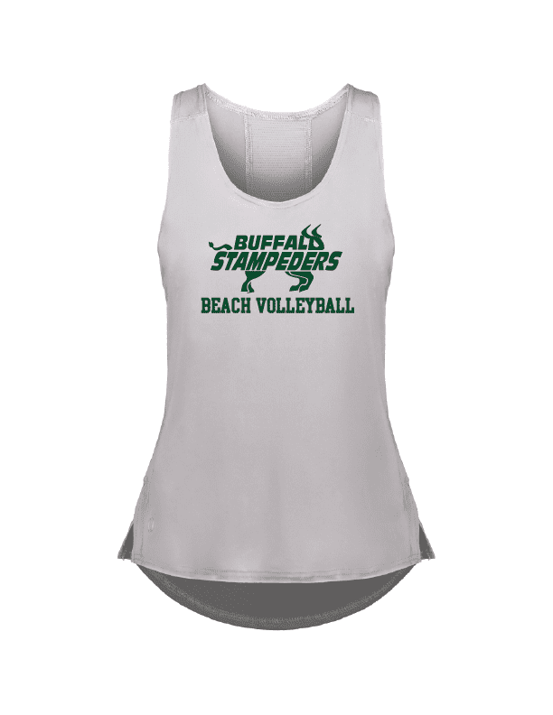 Stampeders Beach Volleyball Ladies Coolcore Tank Top - Image 3