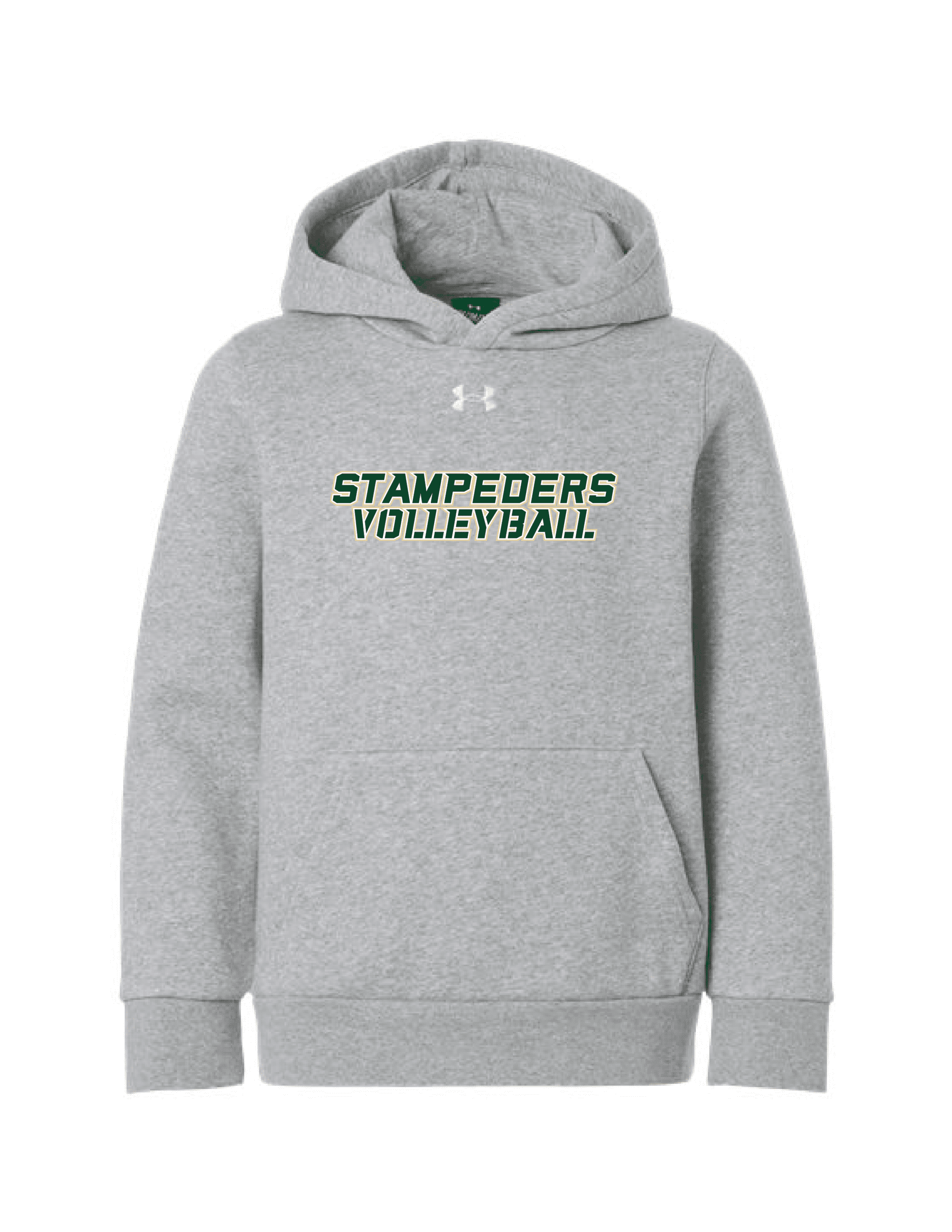 Stampeders Volleyball Youth Under Armour Fleece Hooded Sweatshirt - Image 3