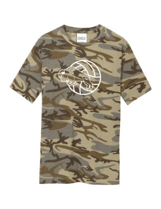 Adult Camo Volleyball Tee (PC54C)